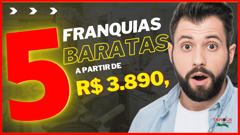 #franquias baratas e lucrativas